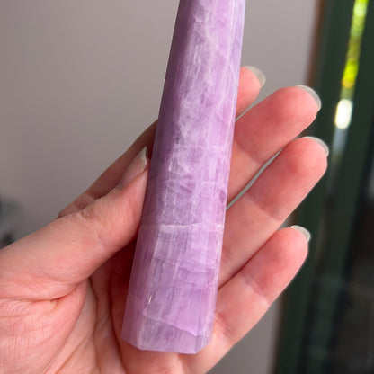 AA Kunzite Tower | Natural Pink Kunzite Crystal Point