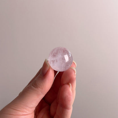 Morganite Sphere | Pink Beryl | Small Crystal Sphere