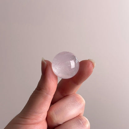 Morganite Sphere | Pink Beryl | Small Crystal Sphere