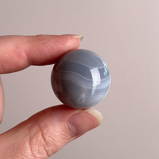 Banded Agate Sphere | Striped Agate Crystal Sphere