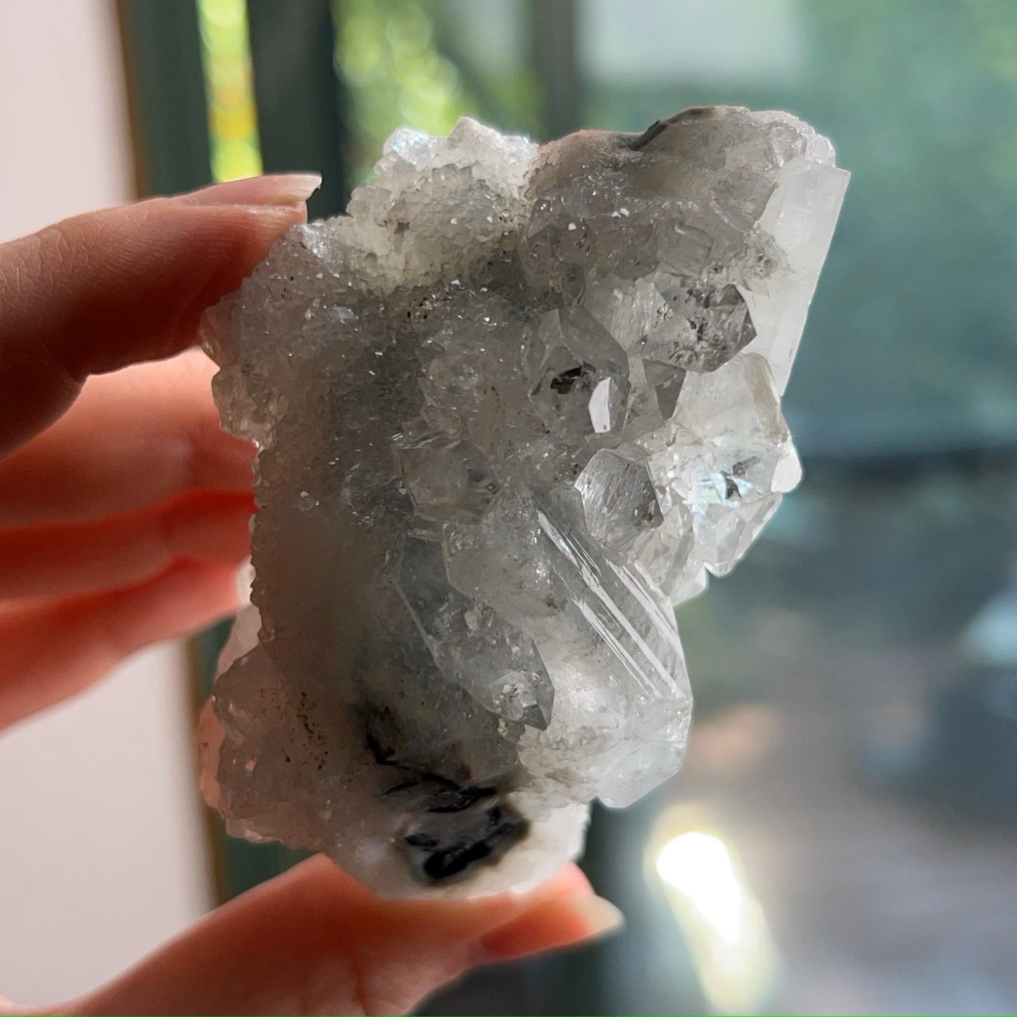 Apophyllite Cluster | Raw Apophyllite Crystal Cluster