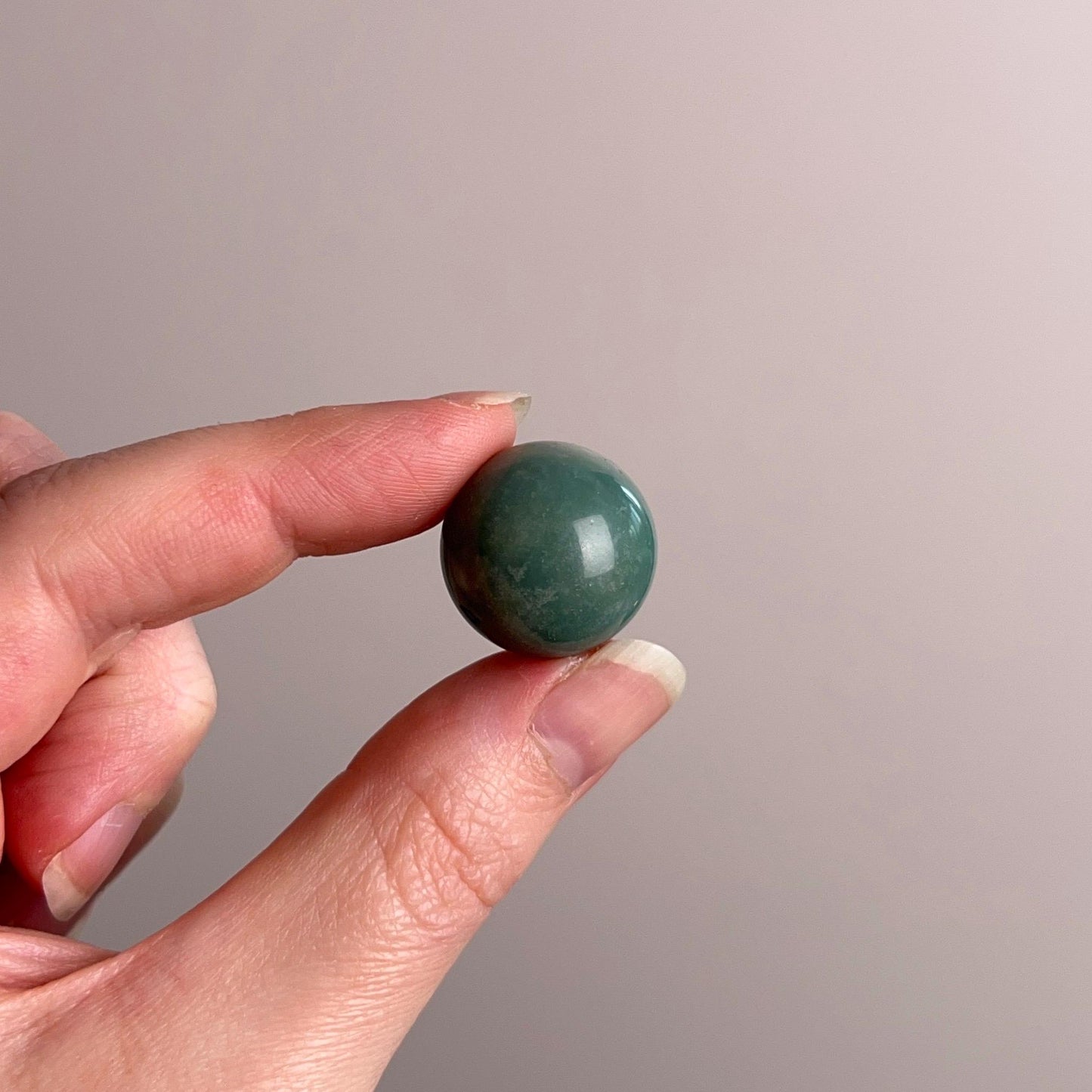 Green Jasper Sphere | Mini Green Jasper Crystal Sphere