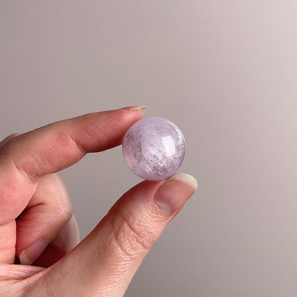 Gem Kunzite Sphere | Pink Kunzite Crystal Sphere