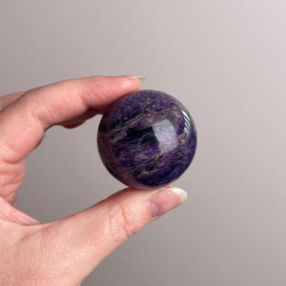 Purple Charoite Sphere | Charoite Crystal Sphere