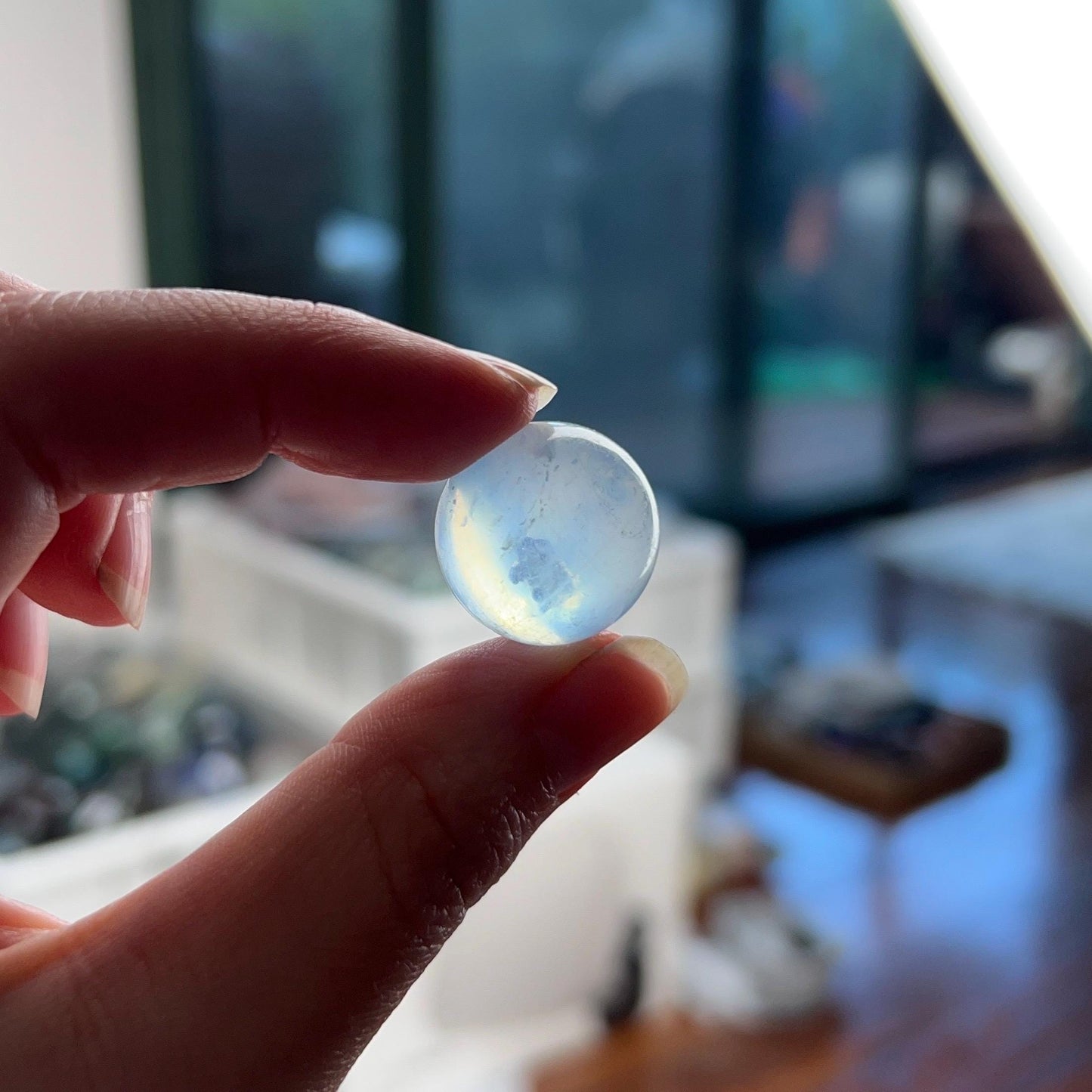 Aquamarine Sphere | Small Crystal Sphere