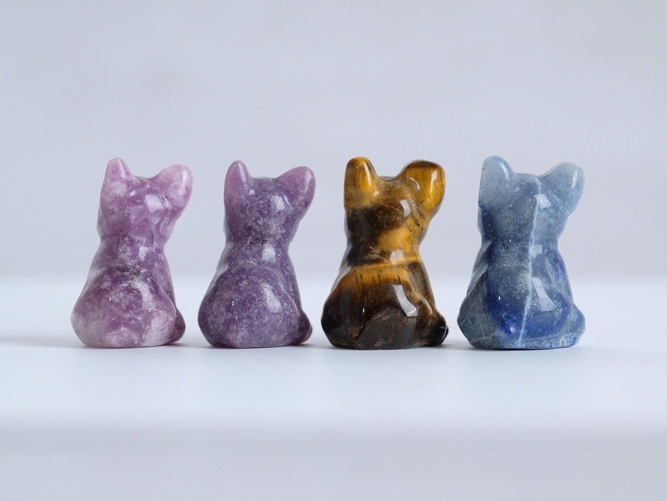 French Bulldog Crystal Carvings | Mini Crystal Dog