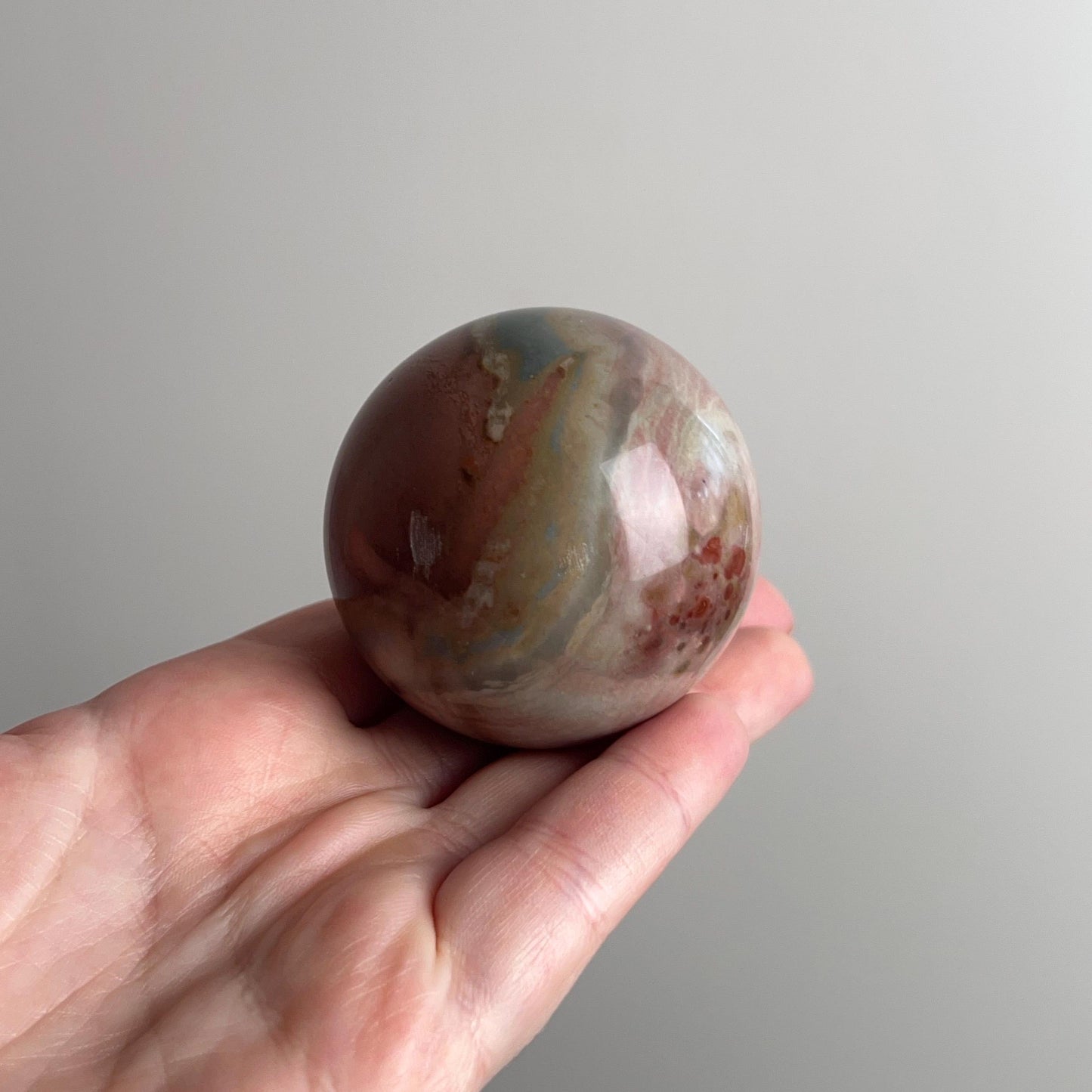 Polychrome Jasper Sphere | Jasper Crystal Sphere