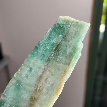 Australian Aquamarine Slab | Polished Aquamarine Crystal Slab