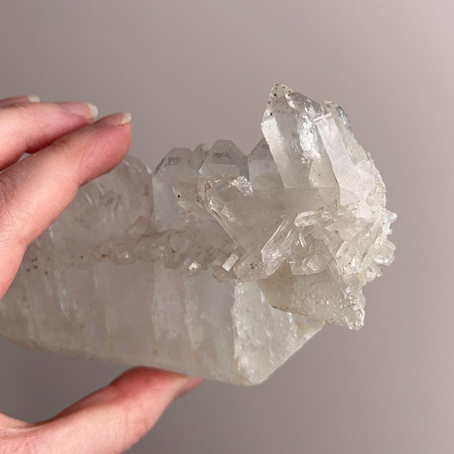 XL Faden Quartz Cluster | Tabular Quartz Crystal Specimen