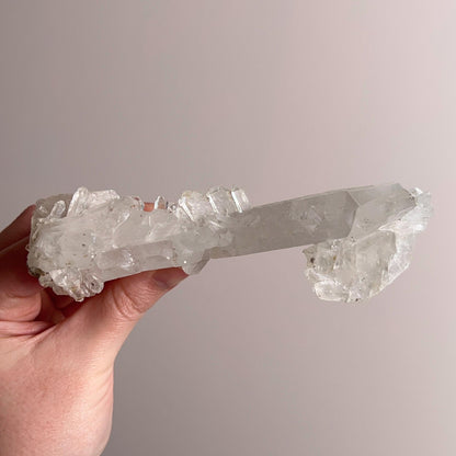 XL Faden Quartz Cluster | Tabular Quartz Crystal Specimen