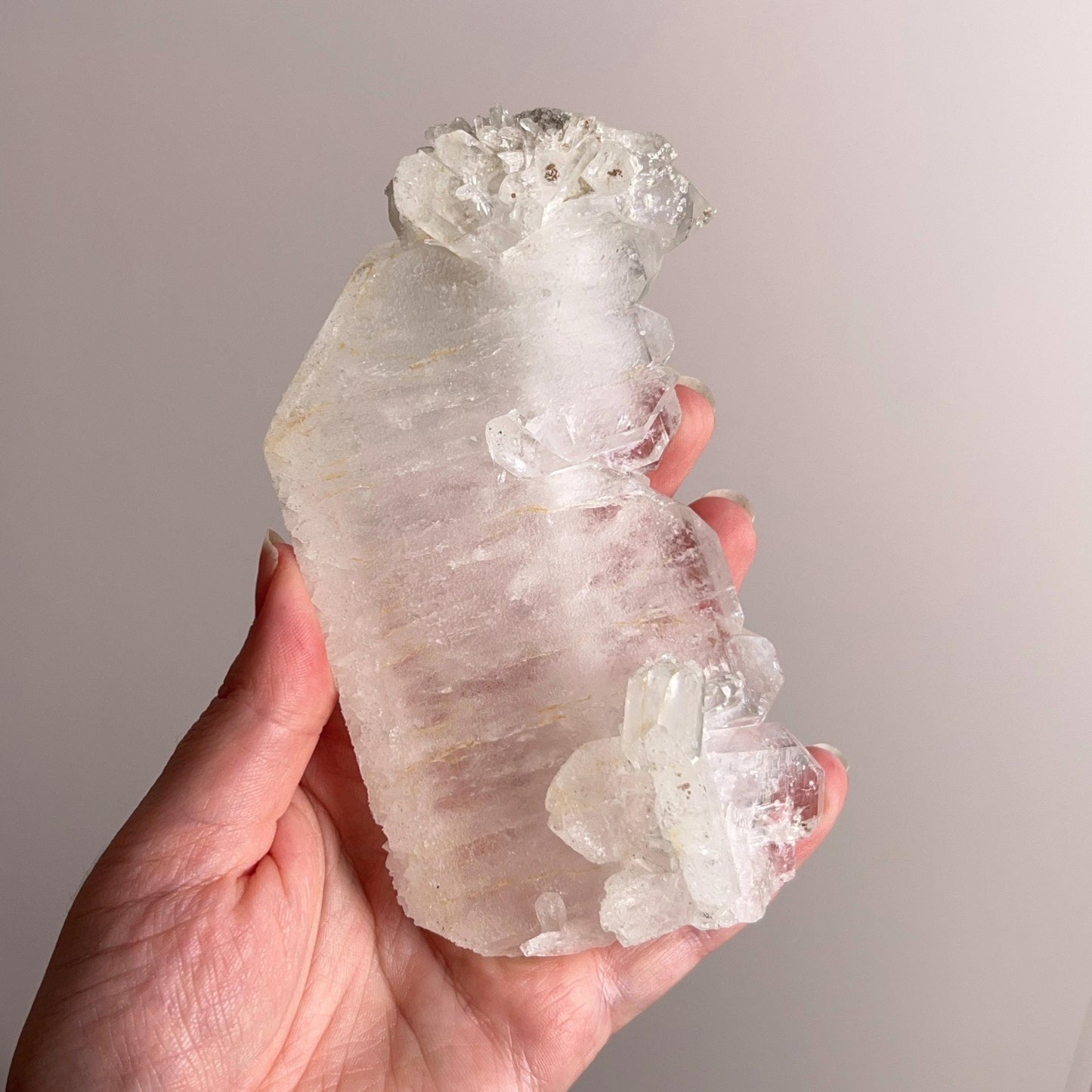 XL Faden Quartz Cluster | Tabular Quartz Crystal Specimen