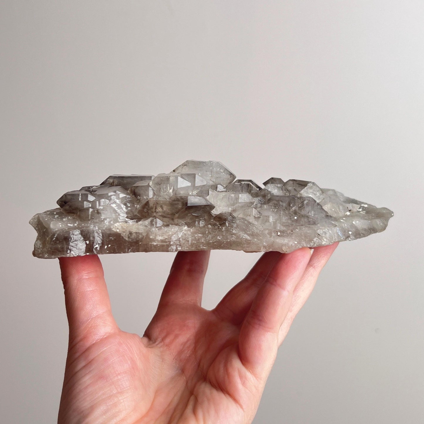 Elestial Smokey Quartz Specimen | Elestial Quartz Cluster