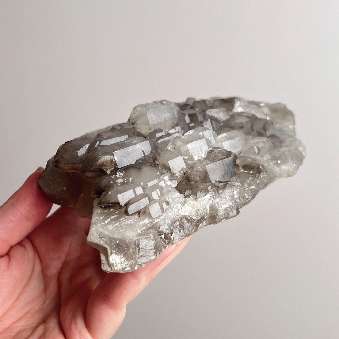 Elestial Smokey Quartz Specimen | Elestial Quartz Cluster