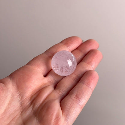 Morganite Sphere | Pink Beryl | Small Crystal Sphere