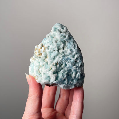 Raw Blue Aragonite Crystal | Rough Natural Aragonite Specimen