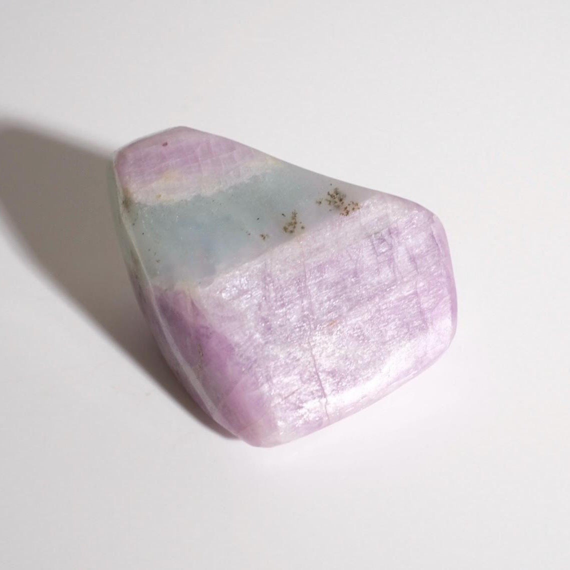 Kunzite & Aquamarine Freeform | Polished Crystal Specimen