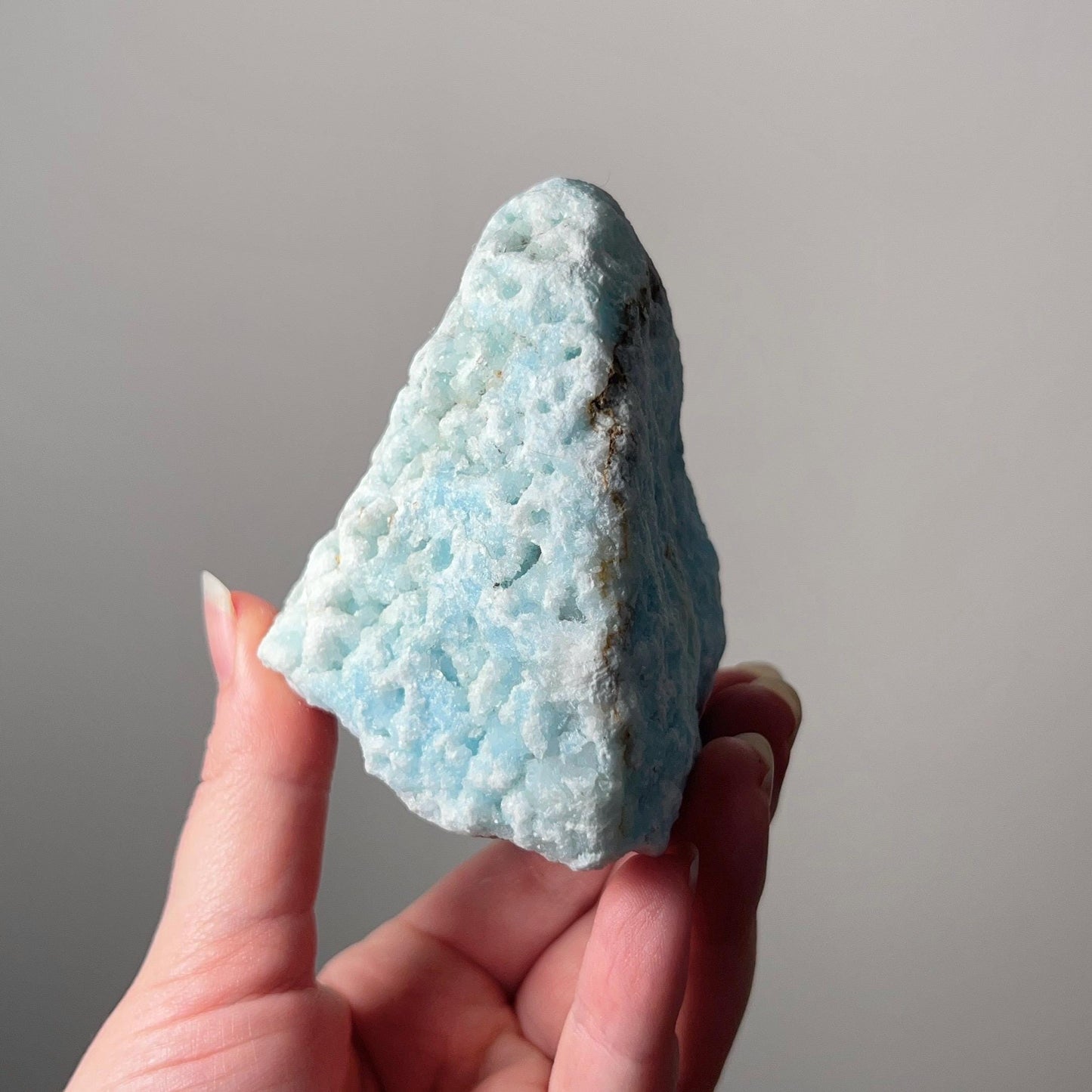 Raw Blue Aragonite Crystal | Rough Natural Aragonite Specimen