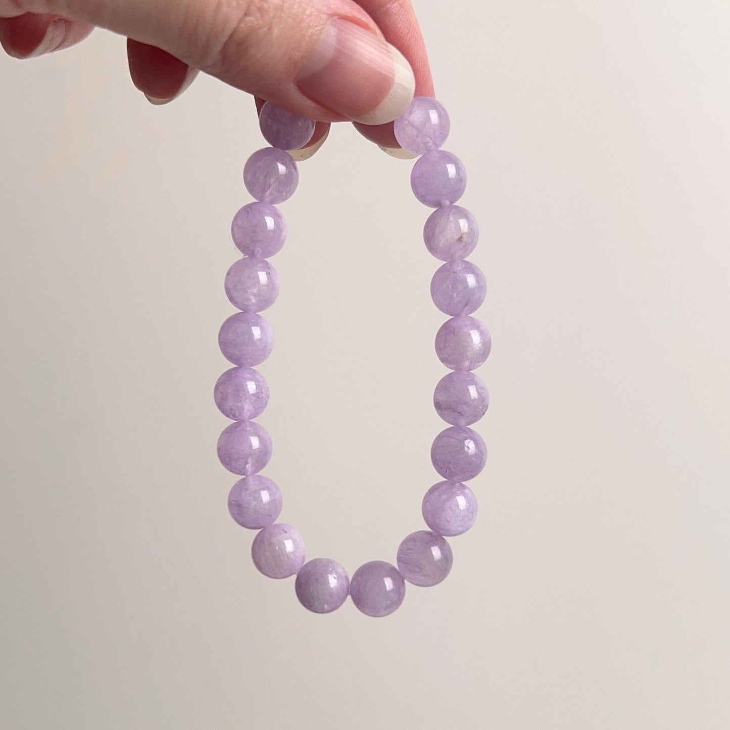 Kunzite Bracelet | Pink Spodumene Stretch Bracelet