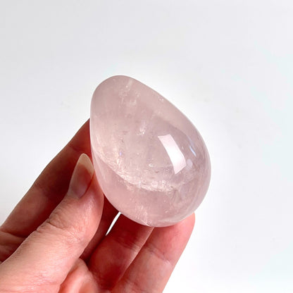 Gemmy Star Rose Quartz Egg | Rose Quartz Crystal Egg