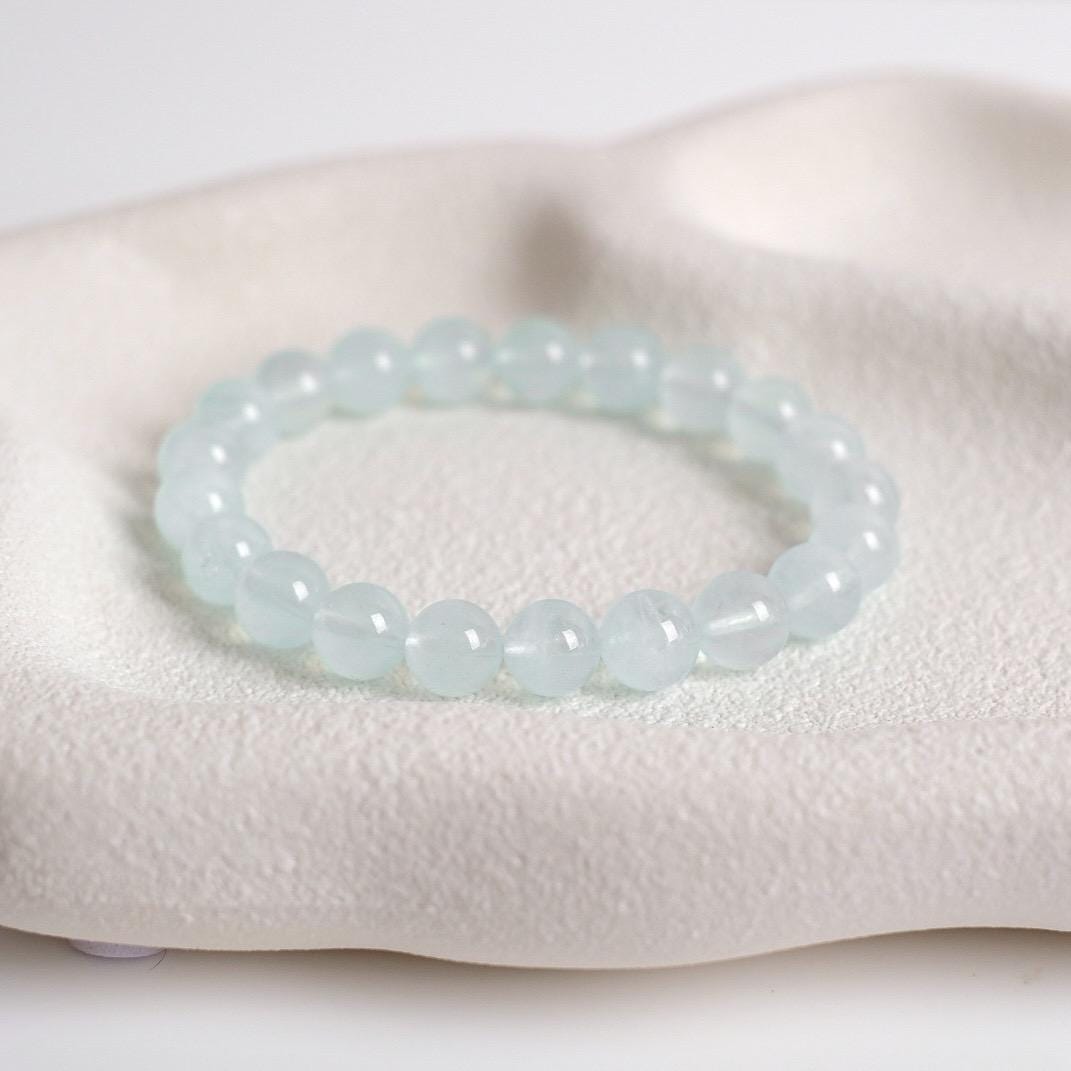 Aquamarine Bracelet | Crystal Stretch Bracelet