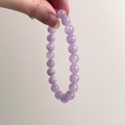 Kunzite Bracelet | Pink Spodumene Stretch Bracelet