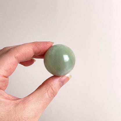 Green Aquamarine Sphere | Beryl Crystal Sphere