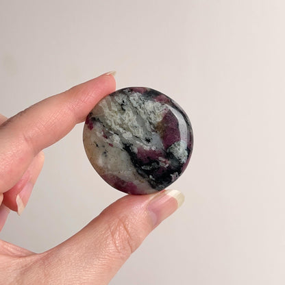 Swedish Eudialyte Palm | Eudialyte Crystal Palmstone