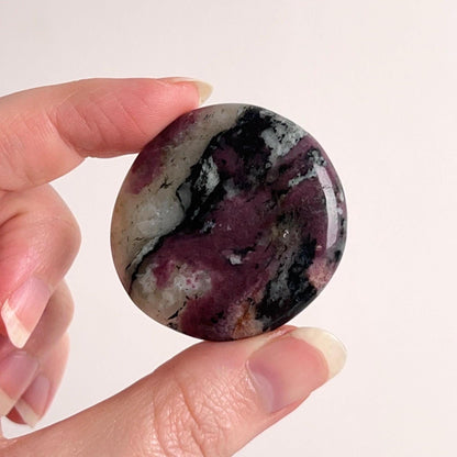 Swedish Eudialyte Palm | Eudialyte Crystal Palmstone