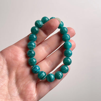 Amazonite Bracelet | Russian Amazonite Crystal Stretch Bracelet