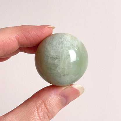 Green Aquamarine Sphere | Beryl Crystal Sphere