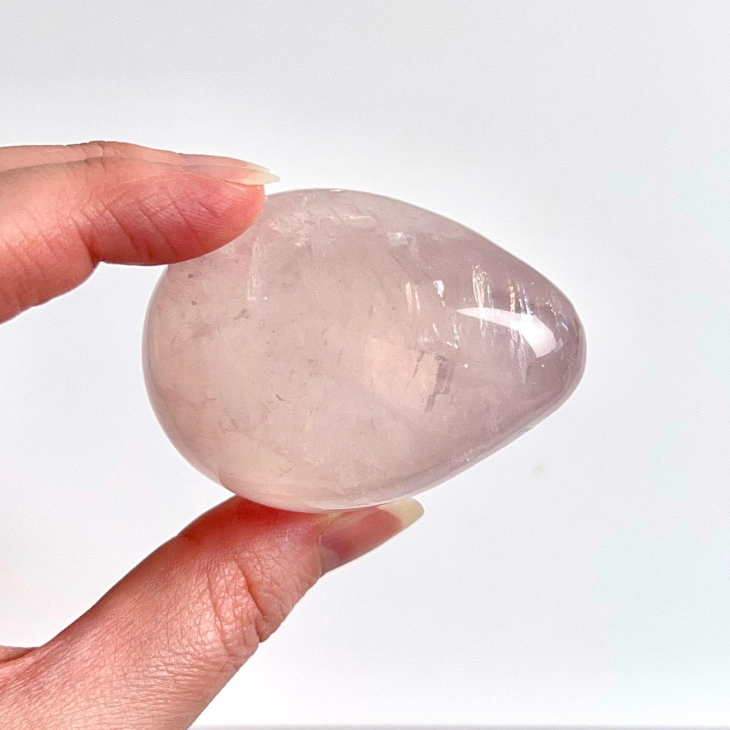 Gemmy Star Rose Quartz Egg | Rose Quartz Crystal Egg