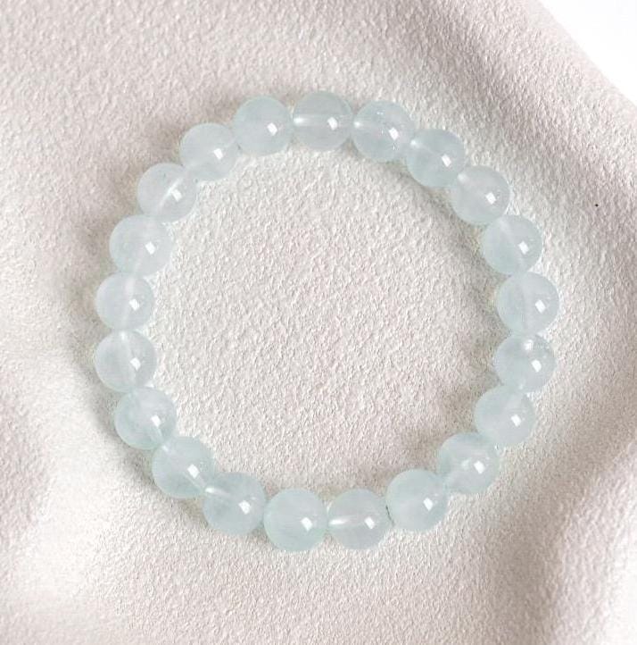 Aquamarine Bracelet | Crystal Stretch Bracelet