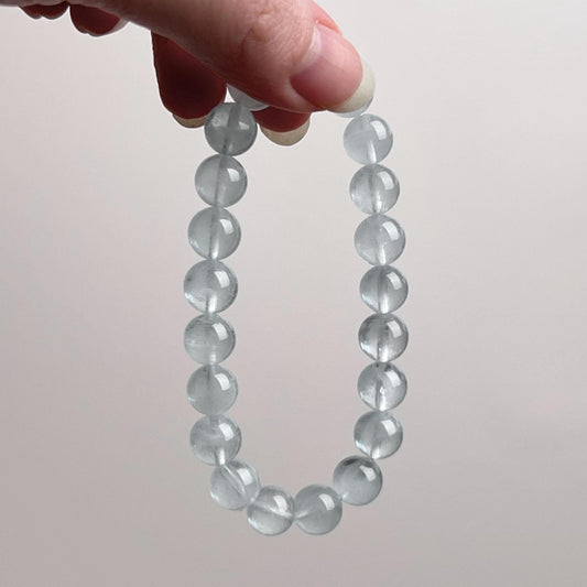 Aquamarine Bracelet | Crystal Stretch Bracelet