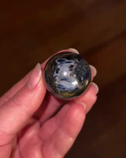Pietersite Crystal Sphere | Rare Pietersite Sphere