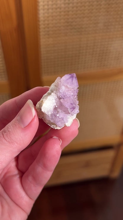 Spirit Quartz Cluster | Fairy Quartz Crystal Specimen
