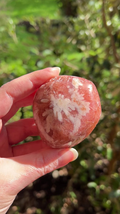 Raspberry Pink Amethyst | Polished Pink Amethyst Crystal Freeform 5