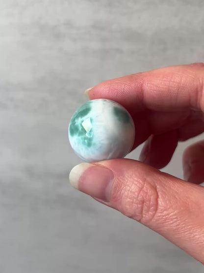 Larimar Crystal Sphere | High Grade Larimar Sphere