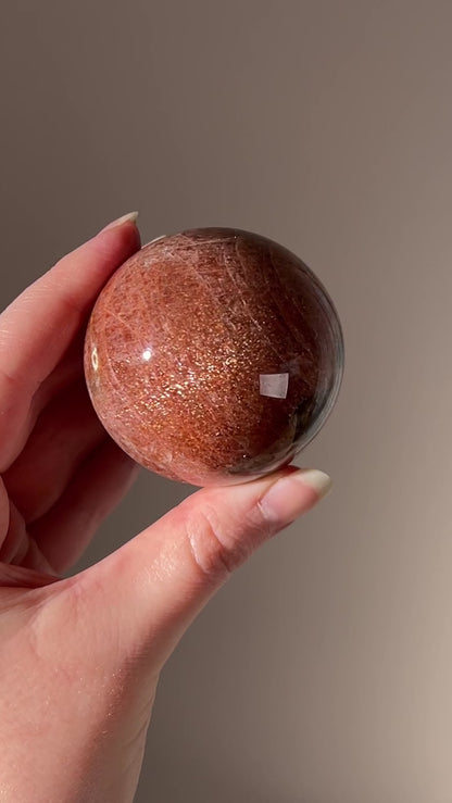 High Grade Sunstone Sphere | Sunstone Crystal Sphere