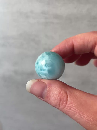 Larimar Crystal Sphere | High Grade Larimar Sphere