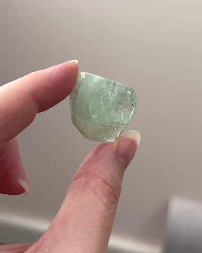 Australian Aquamarine Tumble | Polished Aquamarine Crystal