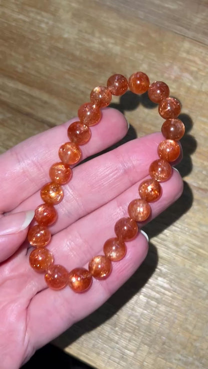 AAA Arusha Sunstone Bracelet | Sunstone Crystal Bracelet