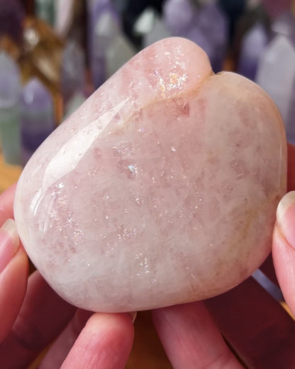 Australian Morganite Crystal Freeform | Pink Beryl