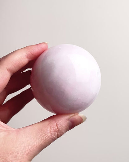 Pink Aragonite Sphere | Aragonite Crystal Sphere