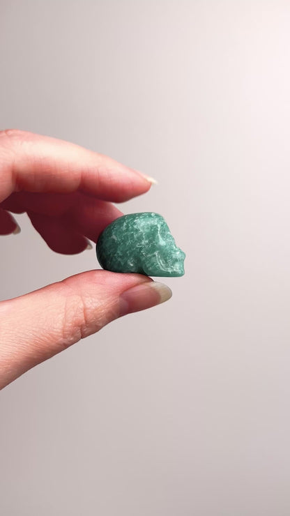 Mini Amazonite Skull | Amazonite Crystal Skull