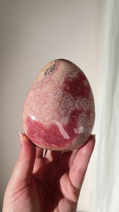 Rhodochrosite Freeform | Polished Rhodochrosite Crystal H