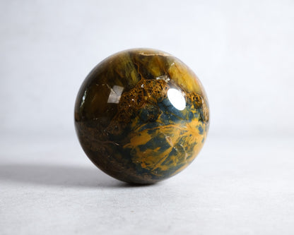 Nellite Crystal Sphere | Rare Nellite 'New Pietersite' Sphere