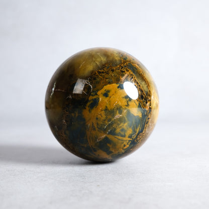 Nellite Crystal Sphere | Rare Nellite 'New Pietersite' Sphere