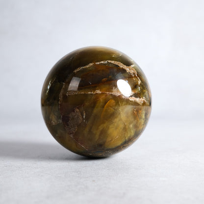 Nellite Crystal Sphere | Rare Nellite 'New Pietersite' Sphere