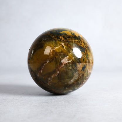 Nellite Crystal Sphere | Rare Nellite 'New Pietersite' Sphere