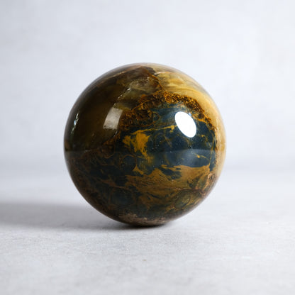 Nellite Crystal Sphere | Rare Nellite 'New Pietersite' Sphere